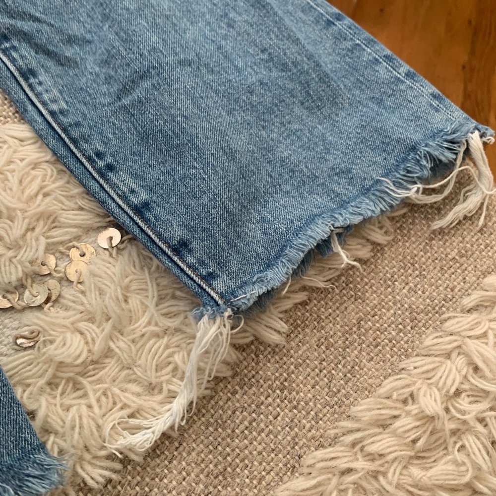 Madewell Rivet & Thread Ripped Retro Straight Jean - Picture 12 of 15